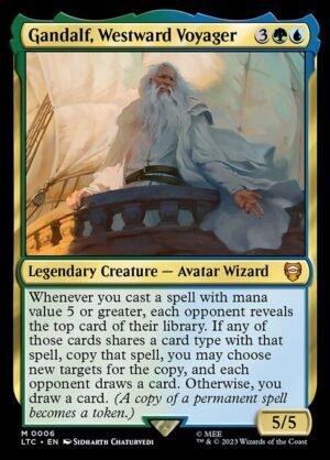 Gandalf, Westward Voyager - Foil<br /><span class="collector-number">Collector No. 6</span>