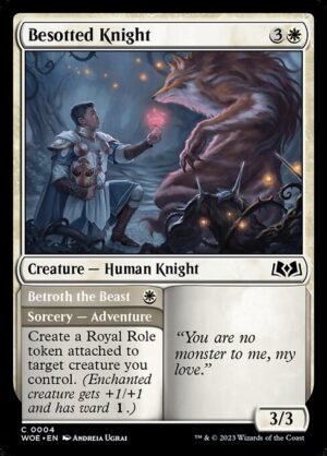 Besotted Knight // Betroth the Beast - Foil<br /><span class="collector-number">Collector No. 4</span>