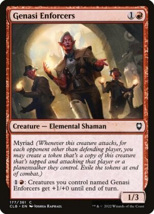 Genasi Enforcers - Foil<br /><span class="collector-number">Collector No. 177</span>
