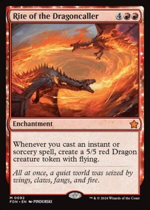 Rite of the Dragoncaller - Foil<br /><span class="collector-number">Collector No. 92</span>