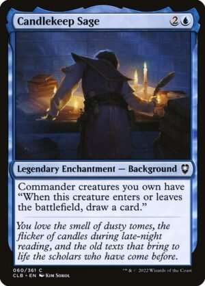 Candlekeep Sage - Foil<br /><span class="collector-number">Collector No. 60</span>