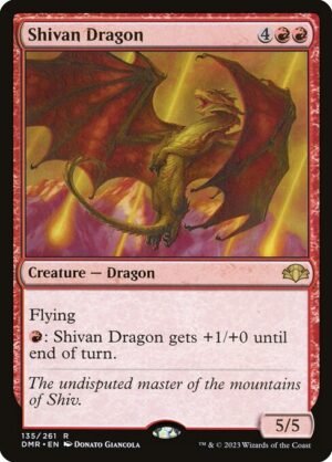 Shivan Dragon - Foil<br /><span class="collector-number">Collector No. 135</span>