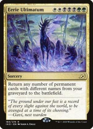 Eerie Ultimatum - Foil<br /><span class="collector-number">Collector No. 184p</span>