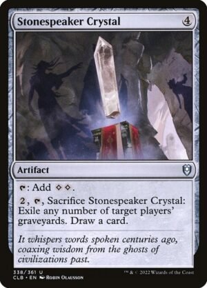 Stonespeaker Crystal - Foil<br /><span class="collector-number">Collector No. 338</span>