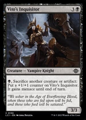 Vito's Inquisitor - Foil<br /><span class="collector-number">Collector No. 130</span>