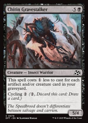 Chitin Gravestalker - Foil<br /><span class="collector-number">Collector No. 79</span>