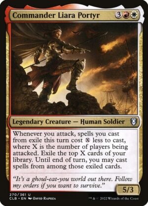 Commander Liara Portyr - Foil<br /><span class="collector-number">Collector No. 270</span>