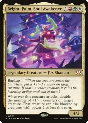 Bright-Palm, Soul Awakener - Foil<br /><span class="collector-number">Collector No. 1</span>