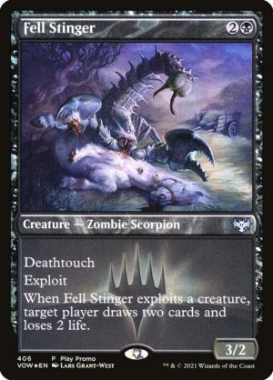 Fell Stinger - Foil<br /><span class="collector-number">Collector No. 406</span>