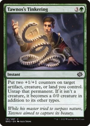 Tawnos's Tinkering - Foil<br /><span class="collector-number">Collector No. 191</span>