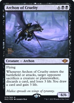 Archon of Cruelty - Foil<br /><span class="collector-number">Collector No. 75s</span>