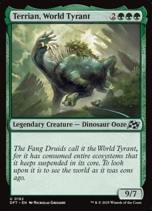 Terrian, World Tyrant - Foil<br /><span class="collector-number">Collector No. 182</span>