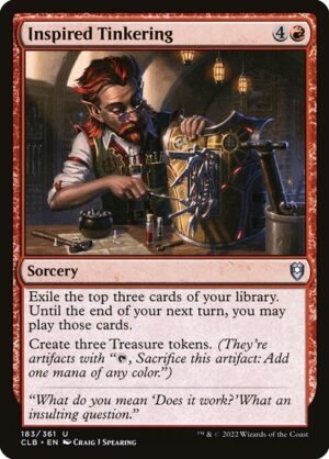 Inspired Tinkering - Foil<br /><span class="collector-number">Collector No. 183</span>