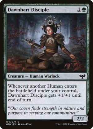 Dawnhart Disciple - Foil<br /><span class="collector-number">Collector No. 196</span>