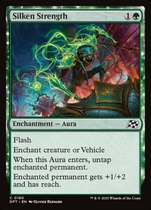 Silken Strength - Foil<br /><span class="collector-number">Collector No. 180</span>