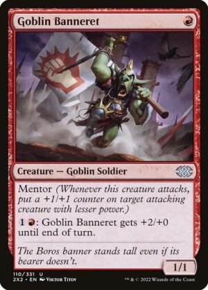 Goblin Banneret - Foil<br /><span class="collector-number">Collector No. 110</span>