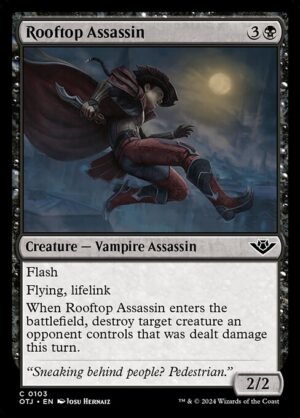 Rooftop Assassin - Foil<br /><span class="collector-number">Collector No. 103</span>