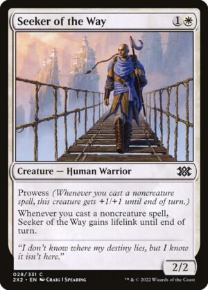 Seeker of the Way - Foil<br /><span class="collector-number">Collector No. 28</span>