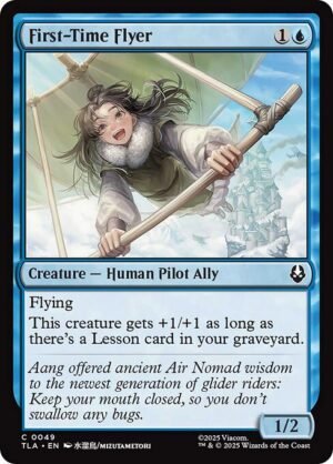 First-Time Flyer - Foil<br /><span class="collector-number">Collector No. 49</span>