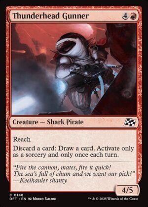 Thunderhead Gunner - Foil<br /><span class="collector-number">Collector No. 148</span>