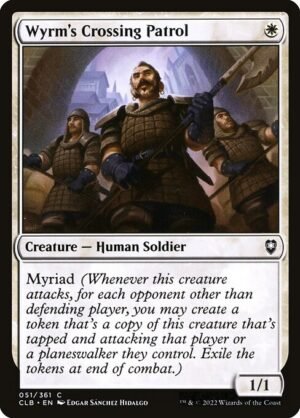 Wyrm's Crossing Patrol - Foil<br /><span class="collector-number">Collector No. 51</span>