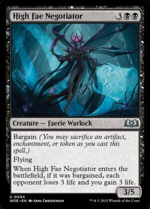 High Fae Negotiator - Foil<br /><span class="collector-number">Collector No. 94</span>