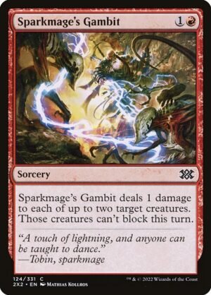 Sparkmage's Gambit - Foil<br /><span class="collector-number">Collector No. 124</span>