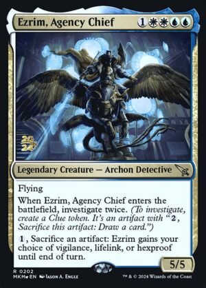Ezrim, Agency Chief - Foil<br /><span class="collector-number">Collector No. 202s</span>