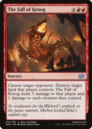 The Fall of Kroog - Foil<br /><span class="collector-number">Collector No. 133</span>