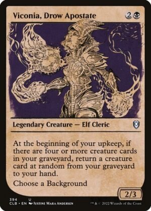 Viconia, Drow Apostate - Foil<br /><span class="collector-number">Collector No. 394</span>