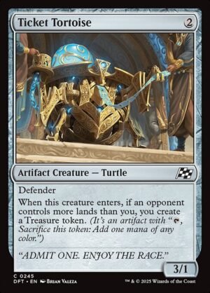 Ticket Tortoise - Foil<br /><span class="collector-number">Collector No. 245</span>