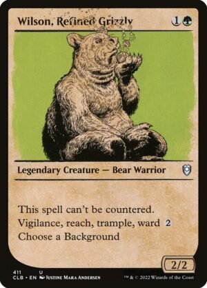 Wilson, Refined Grizzly - Foil<br /><span class="collector-number">Collector No. 411</span>