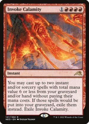 Invoke Calamity - Foil<br /><span class="collector-number">Collector No. 147</span>
