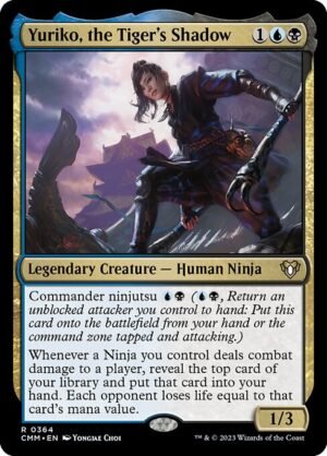 Yuriko, the Tiger's Shadow - Foil<br /><span class="collector-number">Collector No. 364</span>