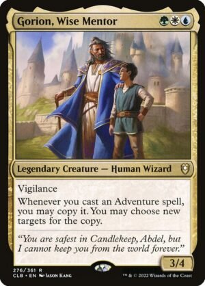 Gorion, Wise Mentor - Foil<br /><span class="collector-number">Collector No. 276</span>