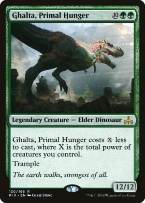 Ghalta, Primal Hunger - Foil<br /><span class="collector-number">Collector No. 130</span>