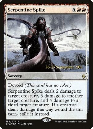 Serpentine Spike - Foil<br /><span class="collector-number">Collector No. 133s</span>