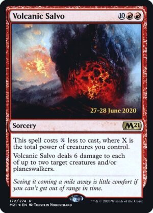 Volcanic Salvo - Foil<br /><span class="collector-number">Collector No. 172s</span>