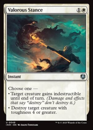 Valorous Stance - Foil<br /><span class="collector-number">Collector No. 48</span>