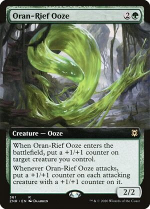 Oran-Rief Ooze - Foil<br /><span class="collector-number">Collector No. 361</span>