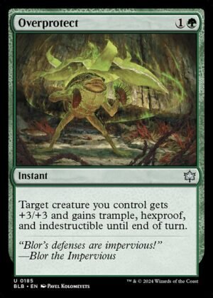 Overprotect - Foil<br /><span class="collector-number">Collector No. 185</span>
