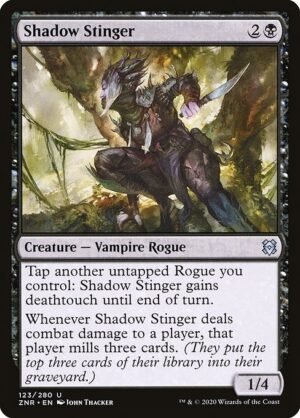 Shadow Stinger - Foil<br /><span class="collector-number">Collector No. 123</span>