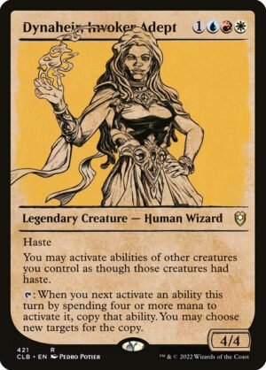 Dynaheir, Invoker Adept - Foil<br /><span class="collector-number">Collector No. 421</span>