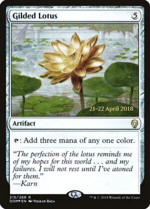 Gilded Lotus - Foil<br /><span class="collector-number">Collector No. 215s</span>
