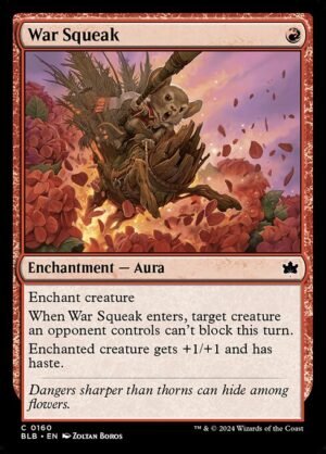 War Squeak - Foil<br /><span class="collector-number">Collector No. 160</span>