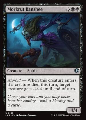 Morkrut Banshee - Foil<br /><span class="collector-number">Collector No. 125</span>