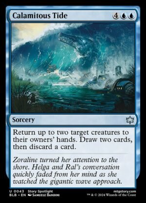 Calamitous Tide - Foil<br /><span class="collector-number">Collector No. 43</span>