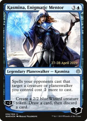 Kasmina, Enigmatic Mentor - Foil<br /><span class="collector-number">Collector No. 56s</span>