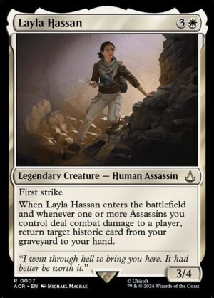 Layla Hassan - Foil<br /><span class="collector-number">Collector No. 7</span>