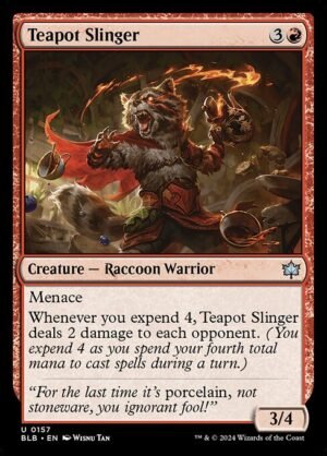 Teapot Slinger - Foil<br /><span class="collector-number">Collector No. 157</span>